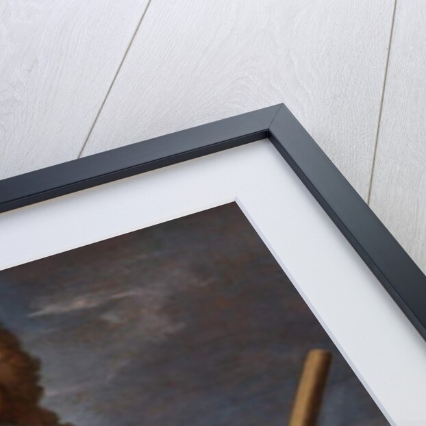 Detail of portrait of Hans Willem Bentinck, 1st Earl of Portland, 1699 by Hyacinthe Francois Rigaud