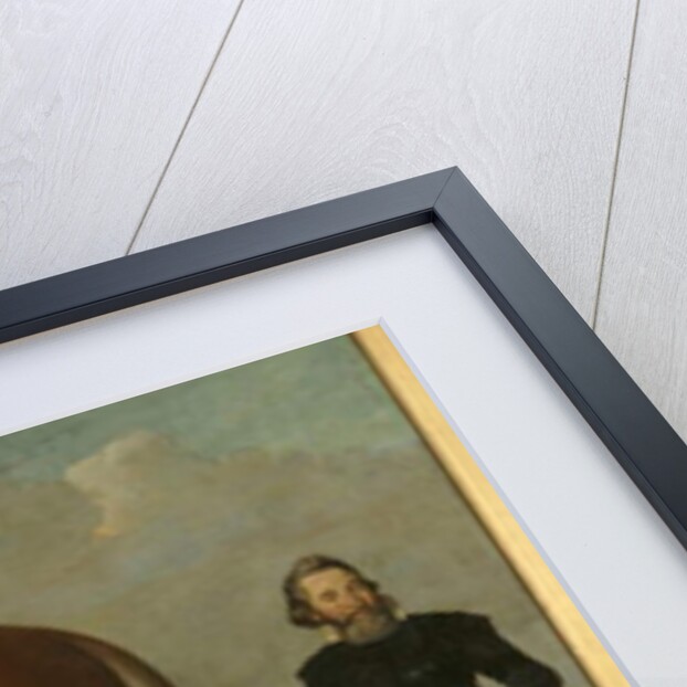 A Bay Horse with View of Welbeck Abbey – West Front, c.1630 by English School