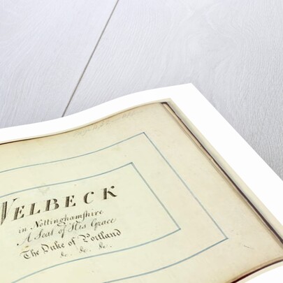 Red Book: Welbeck, 1793 by Humphry Repton