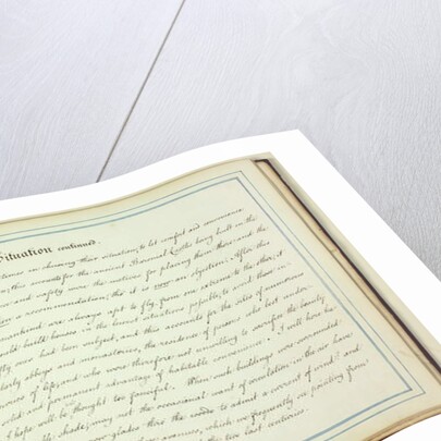 Red Book: Welbeck, 1793 by Humphry Repton