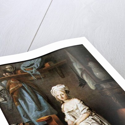 The Morning Wash: Woman on a Bidet, c.1790 by Louis Leopold Boilly