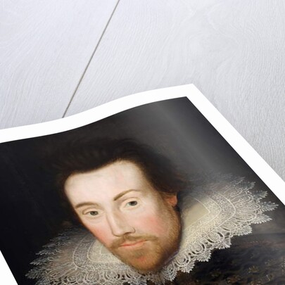 William Shakespeare, c.1610 by English School