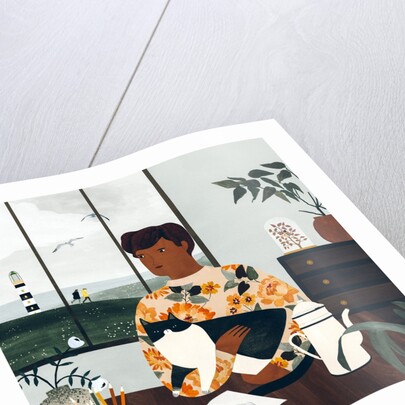 Cloudy Afternoon, 2019 by Léa Le Pivert