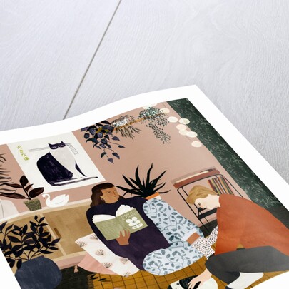 Cosy Evening, 2019 by Léa Le Pivert