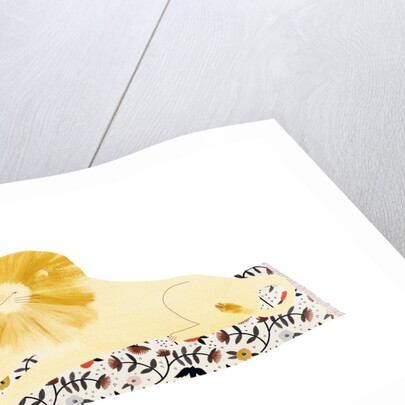 The Lion, 2018 by Léa Le Pivert