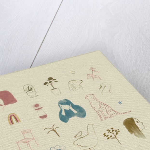 Little thoughts, 2020 by Léa Le Pivert