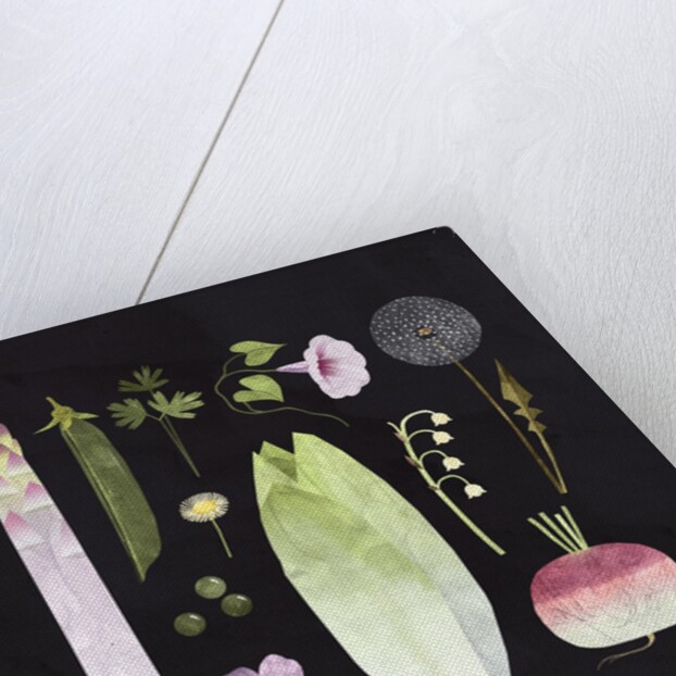 Veggies and Blooms, 2023 by Léa Le Pivert