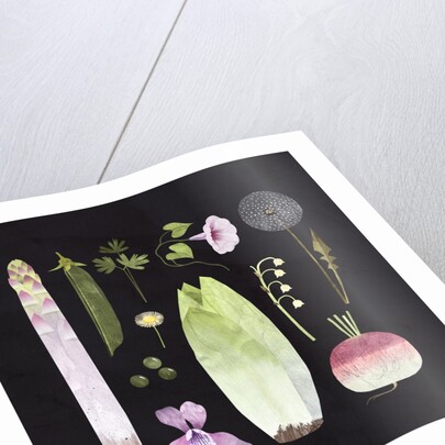 Veggies and Blooms, 2023 by Léa Le Pivert