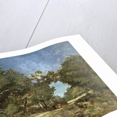 Landscape with a Path Leading to the Etang a la Dame by Constant-Emile Troyon