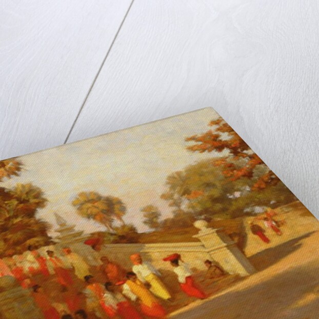 Burmese Prayer Meeting by James Raeburn Middleton