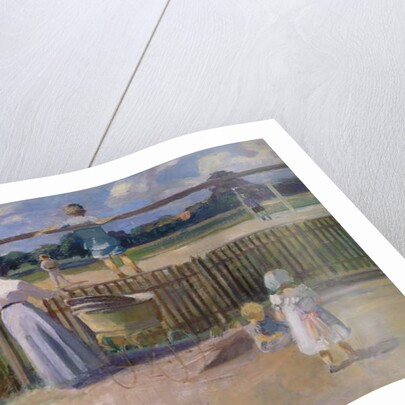 The Football Match, 1912 by Ludvig Find