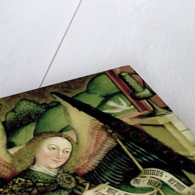 The Adoration of the Shepherds - detail of an Angel by Jorg Stocker