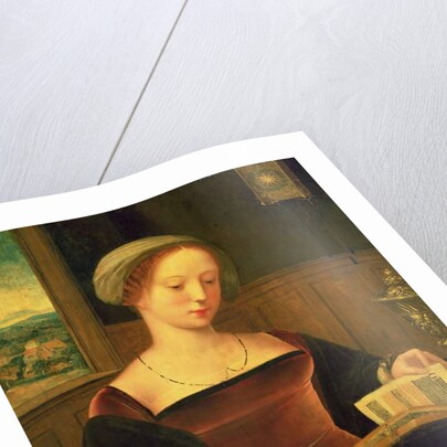 Mary Magdalene Reading by Master of Female Half Lengths