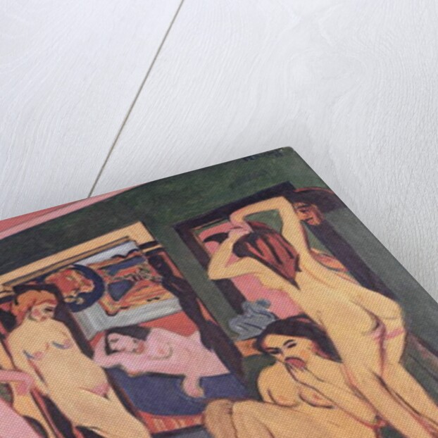 Bathers in a Room, 1908 by Ernst Ludwig Kirchner