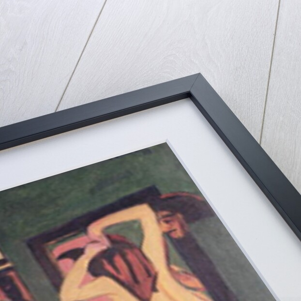 Bathers in a Room, 1908 by Ernst Ludwig Kirchner