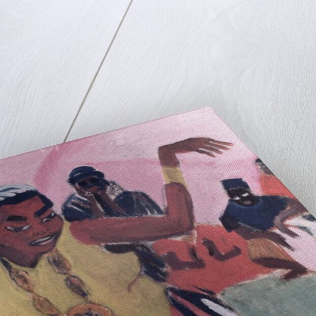 Black Dancer, 1909 by Ernst Ludwig Kirchner