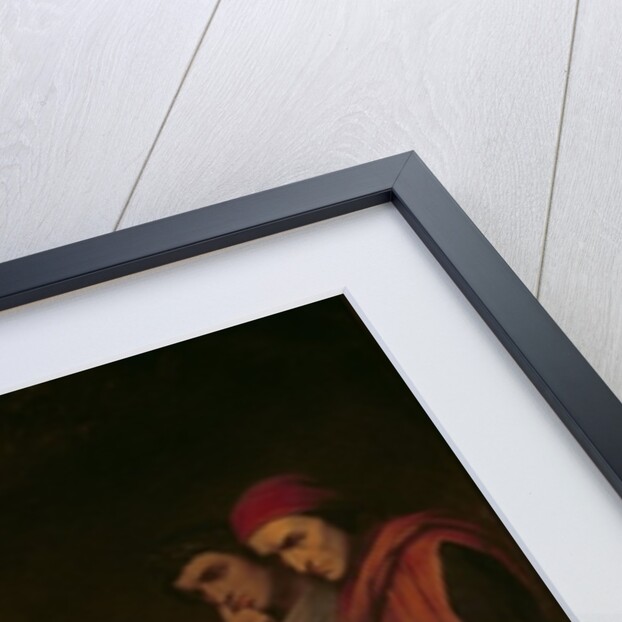 The figures of Francesca da Rimini and Paolo da Verrucchio appear to Dante and Virgil by Ary Scheffer