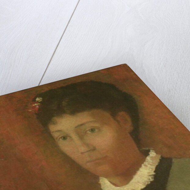 Portrait of the artist's wife, Madame Odilon Redon, 1882 by Odilon Redon