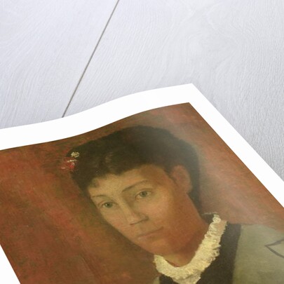 Portrait of the artist's wife, Madame Odilon Redon, 1882 by Odilon Redon