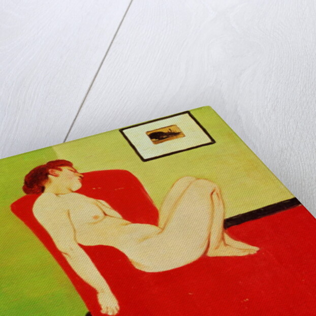 Seated Female Nude, 1897 by Felix Edouard Vallotton