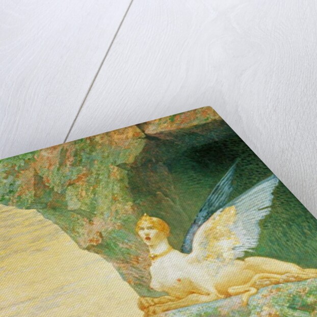 The Despair of the Sphinx, 1890 by Alexandre Seon