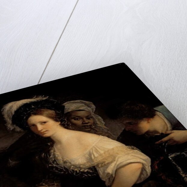 The Young Courtesan, 1821 by Alexandre Francois Xavier Sigalon