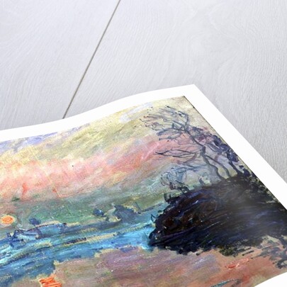 Sunset, 1880 by Claude Monet