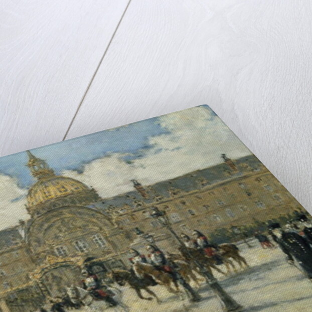 Hotel des Invalides by Jean Francois Raffaelli
