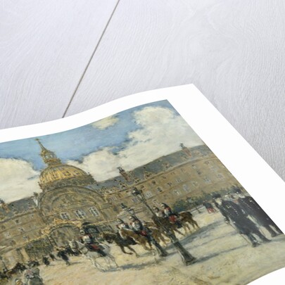 Hotel des Invalides by Jean Francois Raffaelli