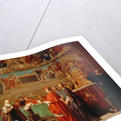 Galileo Galilei before members of the Holy Office in the Vatican in 1633, 1847 by Joseph-Nicolas Robert-Fleury