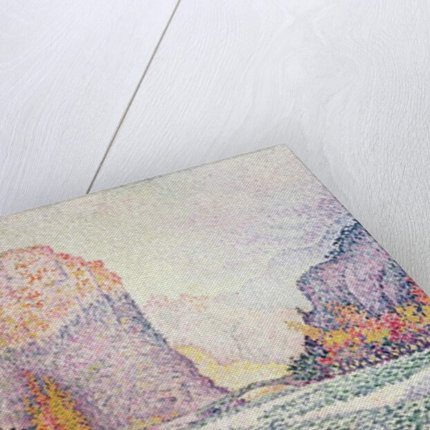 The Cliffs at Castellane, 1902 by Paul Signac