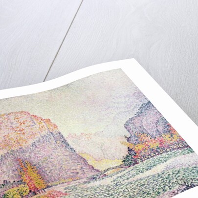 The Cliffs at Castellane, 1902 by Paul Signac