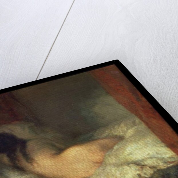 Reclining Female Nude, c.1844-45 by Jean-Francois Millet