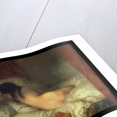 Reclining Female Nude, c.1844-45 by Jean-Francois Millet