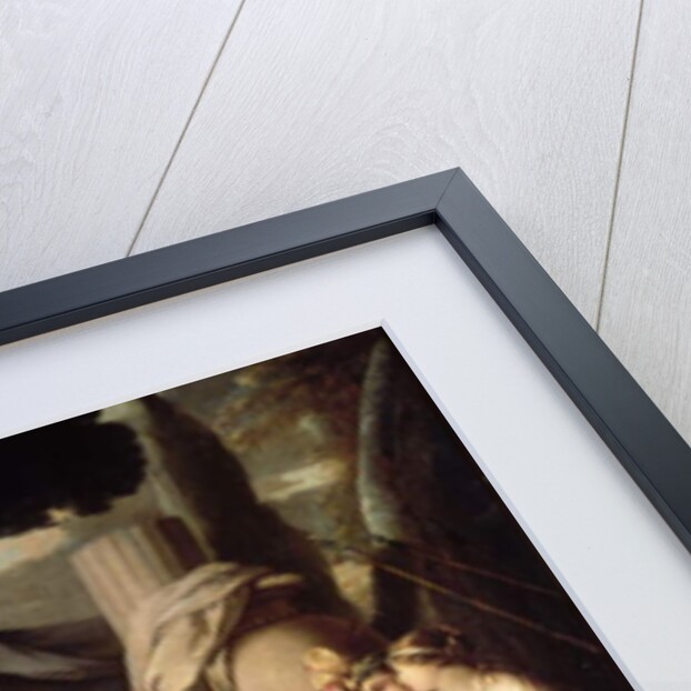 Solomon making a sacrifice to the idols by Sebastien Bourdon