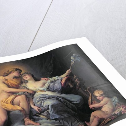 Apollo caressing the nymph Leucothea by Antoine Boizot or Boyzot