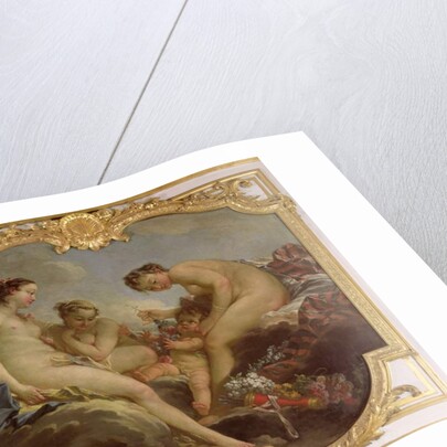 The Three Graces, decorative panel from the Bedroom of the Princess of Rohan, c.1735-40 by Francois Boucher