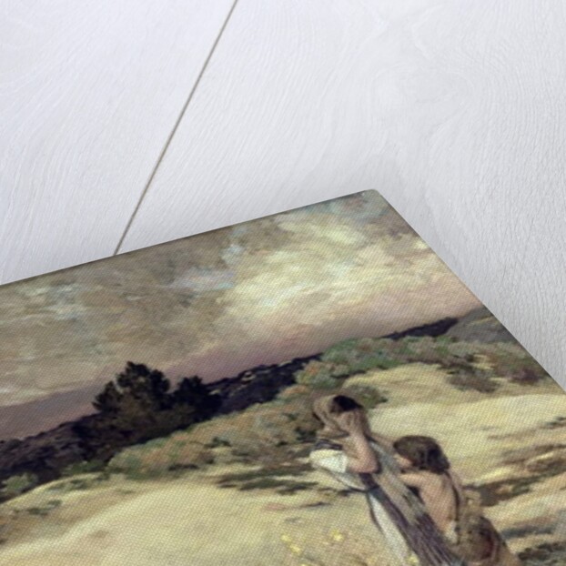 Hagar and Ishmael by Jean-Charles Cazin