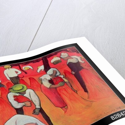 The Buckwheat Harvest, 1888 by Emile Bernard