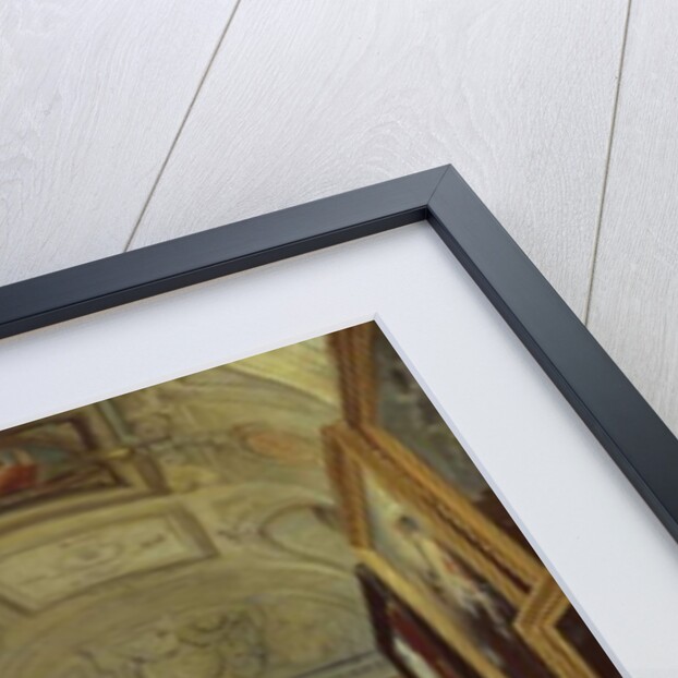 A Picture gallery at the Musee du Luxembourg, 1883-85 by French School