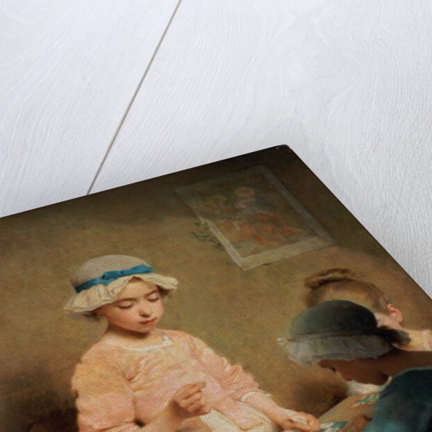 The Game of Lotto, 1865 by Charles Joshua Chaplin