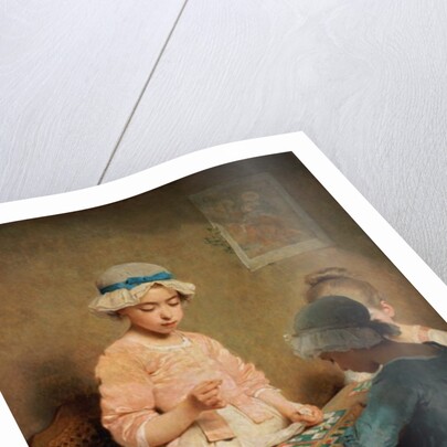 The Game of Lotto, 1865 by Charles Joshua Chaplin