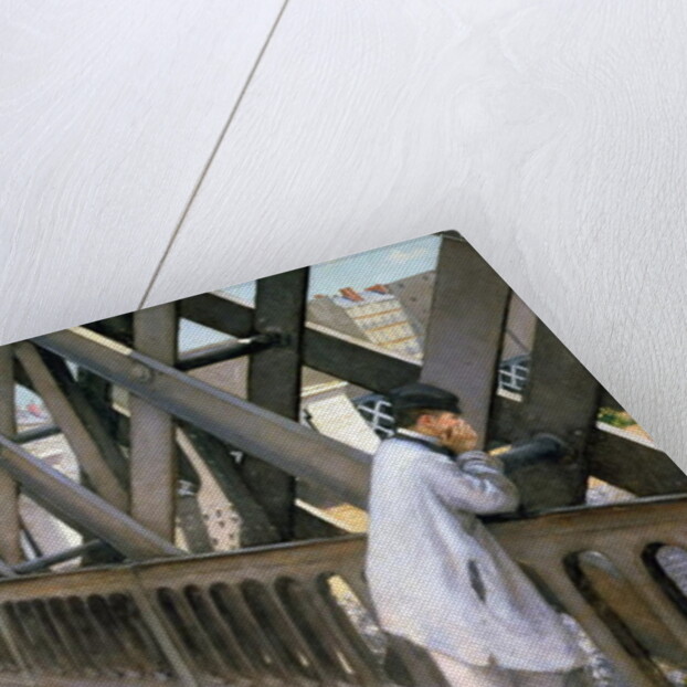Le Pont de L'Europe, Paris 1876 by Gustave Caillebotte