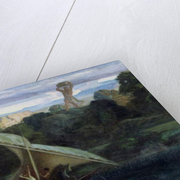 Polyphemus attacking sailors in their boat, 1855 by Alexandre Gabriel Decamps