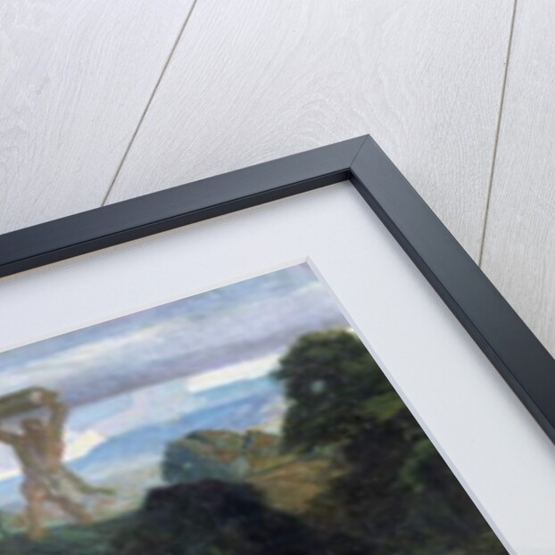 Polyphemus attacking sailors in their boat, 1855 by Alexandre Gabriel Decamps