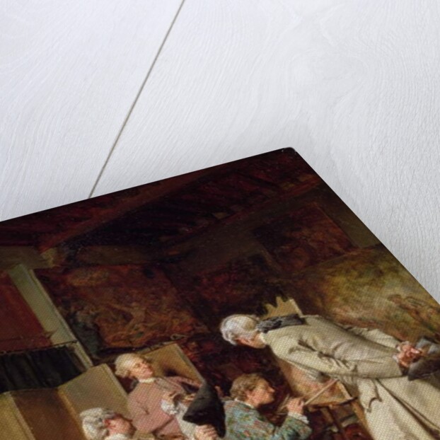 The Art Lovers, or The Painter, 1860 by Jean-Louis Ernest Meissonier