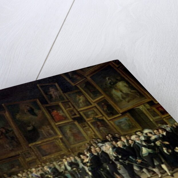 Charles X presenting awards to the artists at the end of the exhibition of 1824 by Francois Joseph Heim