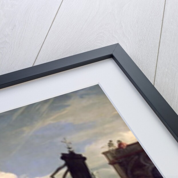 Funerary honours given to Titian who died in Venice in the plague of 1576, 1832 by Alexandre-Jean-Baptiste Hesse