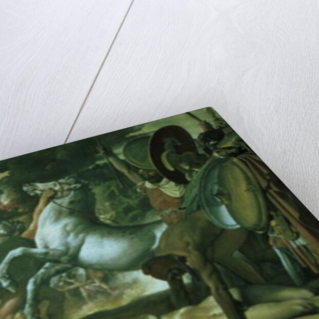 Romulus, conqueror of Acron, taking his booty to the Temple of Jupiter, 1812 by Jean Auguste Dominique Ingres