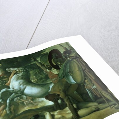 Romulus, conqueror of Acron, taking his booty to the Temple of Jupiter, 1812 by Jean Auguste Dominique Ingres